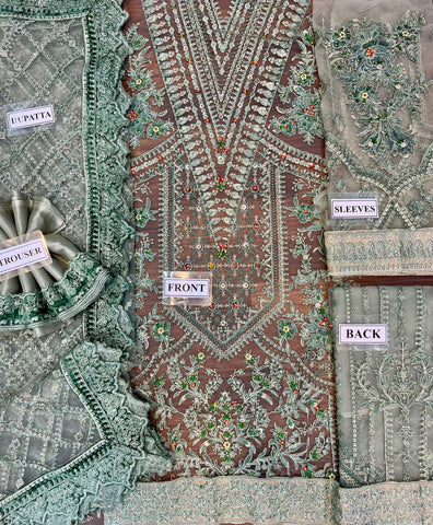 Iznik Net Bridal Suit