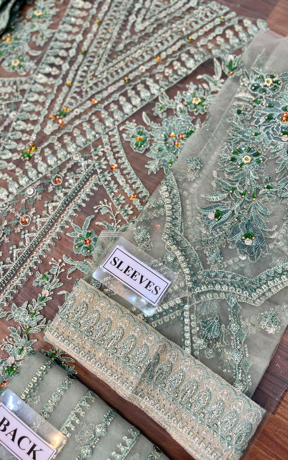 Iznik Net Bridal Suit - Yumnaz