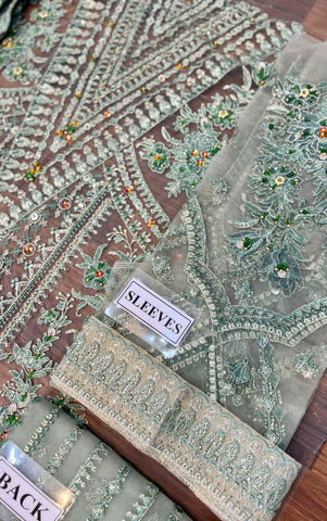 Iznik Net Bridal Suit