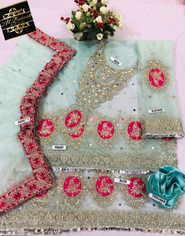 Kashees Net Bridal Suit