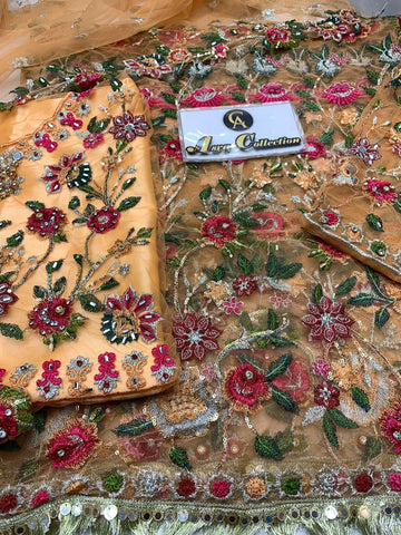 Kashees Net Bridal Suit