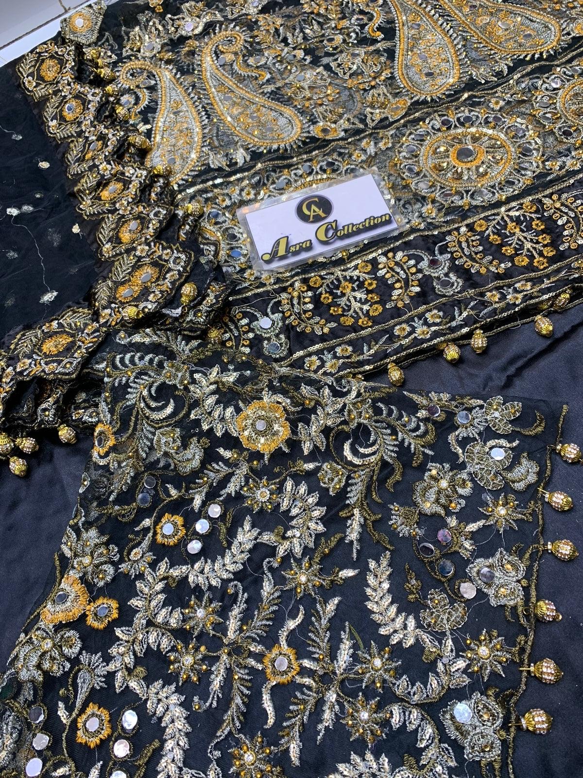 Kashees Net Bridal Suit - Yumnaz