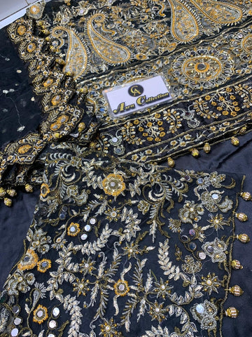 Kashees Net Bridal Suit - Yumnaz