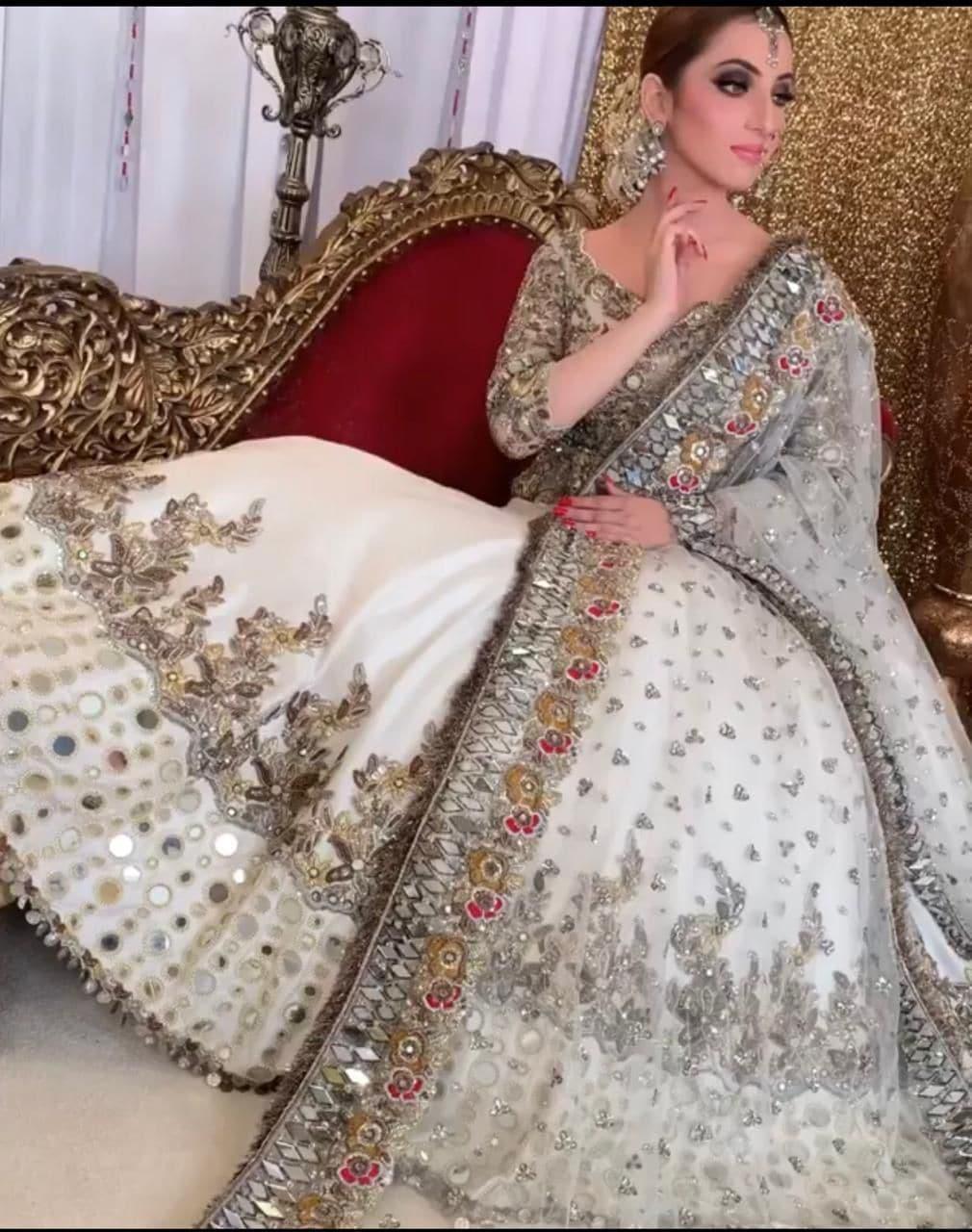 Kashees Net Bridal Suit - Yumnaz