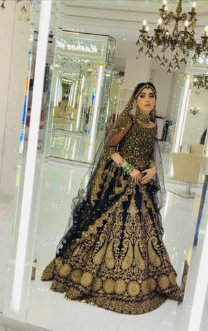 Kashees Net Bridal Suit - Yumnaz