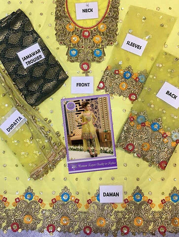Kashees Net Suit - Yumnaz