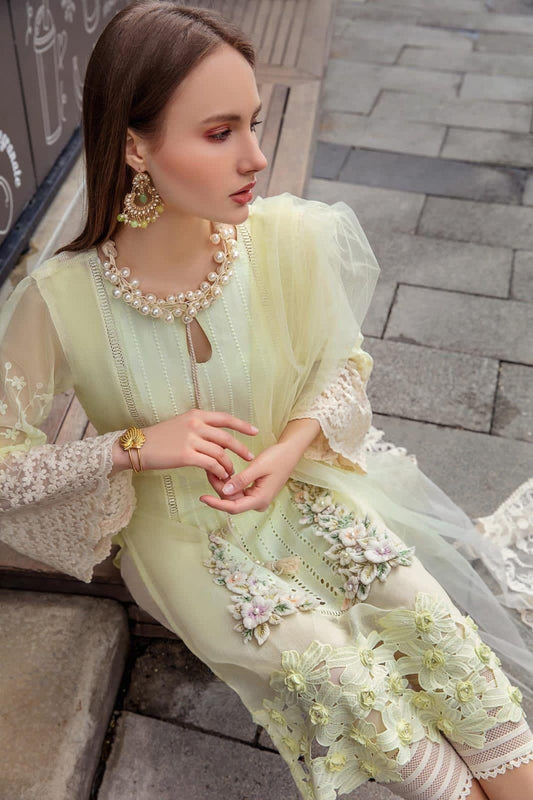 Khuda Buksh Organza Suit - Yumnaz