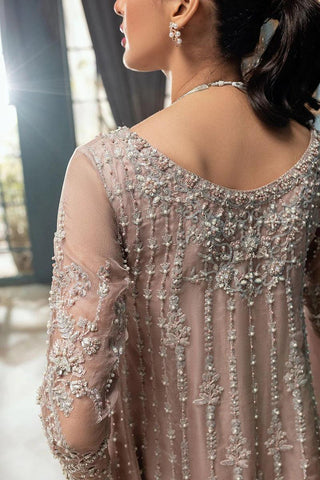 Mushq Luxury Collection 3 Pc Unstitched Organza With Fully Hand Emblishment  MQ-04 CECILY