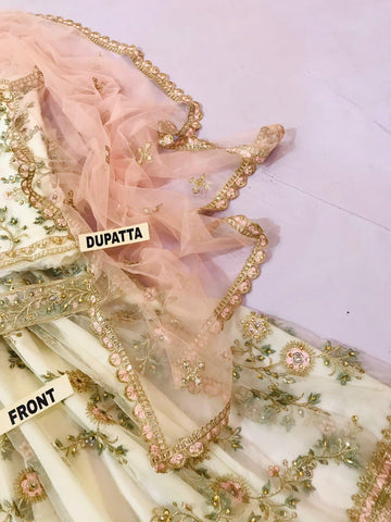 Lashkara Net Frock - Yumnaz