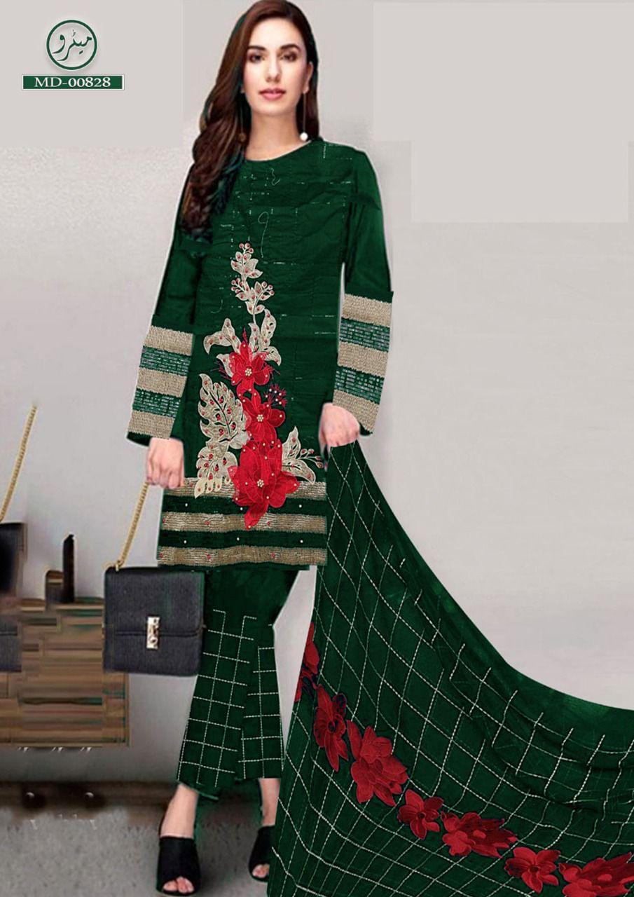 Limelight Cotton Suit - Yumnaz
