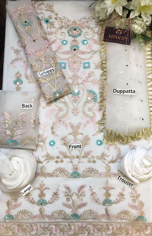 Maha Organza Bridal Suit
