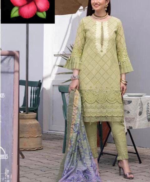 Mahyimaan Lawn Suit - Yumnaz