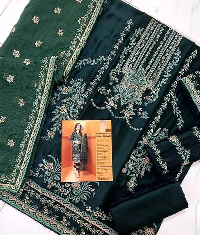 Malabis Silk Suit - Yumnaz