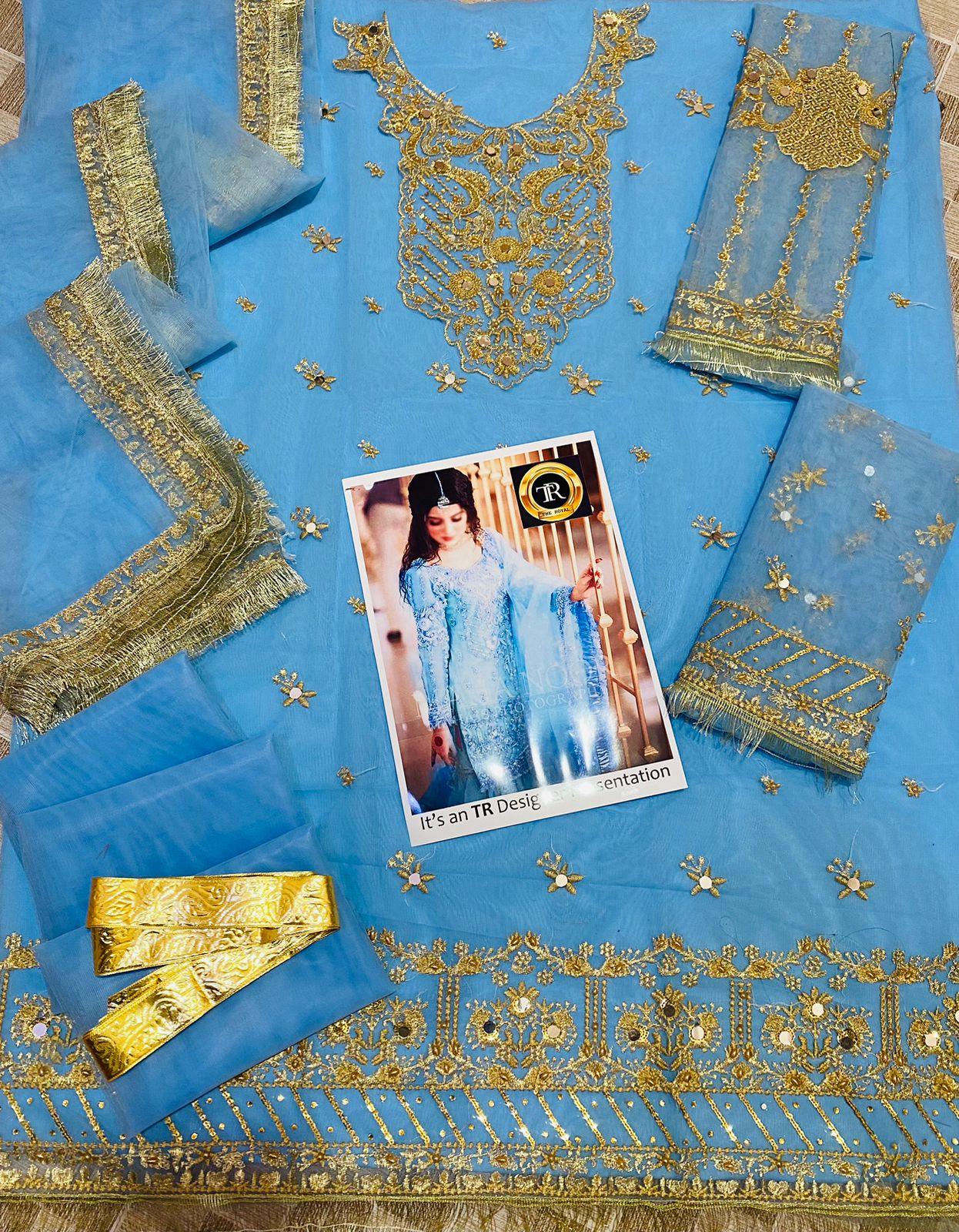 Mana Net Bridal Suit - Yumnaz