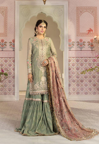 Maria B Chiffon Bridal Suit
