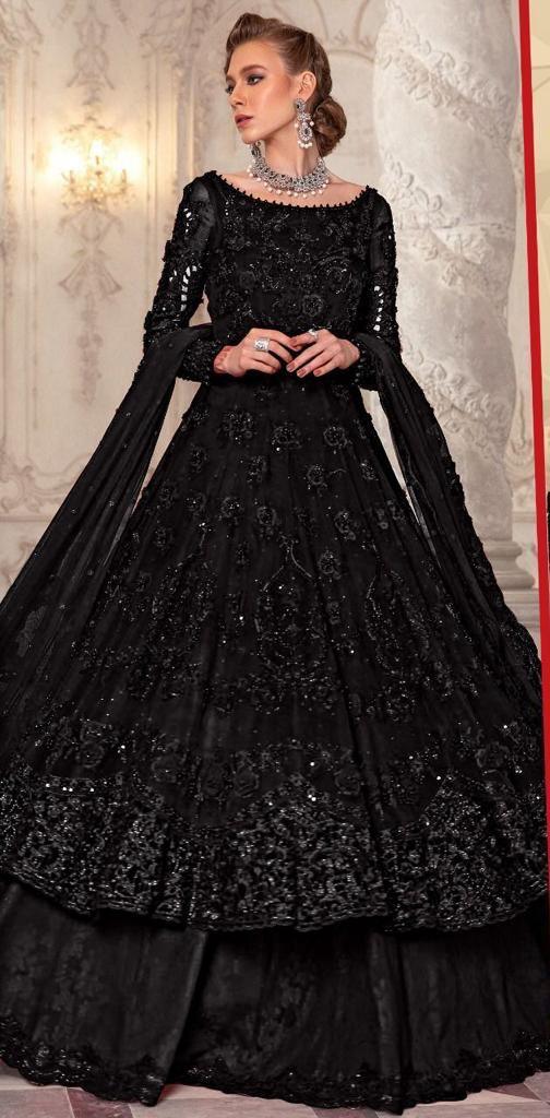 Maria B Chiffon Frock - Yumnaz