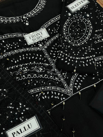 Maria B Chiffon Saaree - Yumnaz