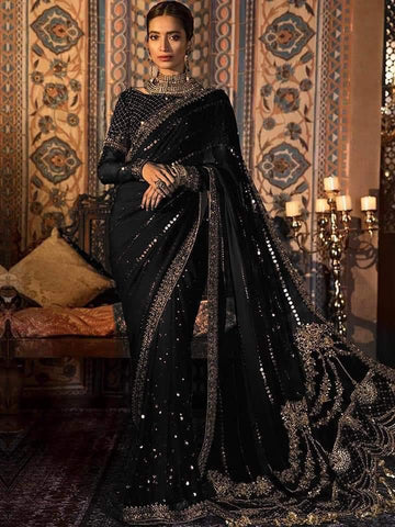 Maria B Chiffon Saaree