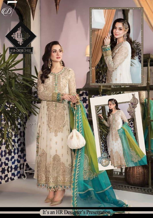 Maria B Chiffon Suit - Yumnaz
