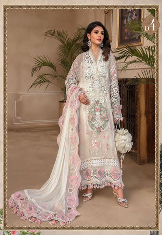 Maria B Chiffon Suit - Yumnaz