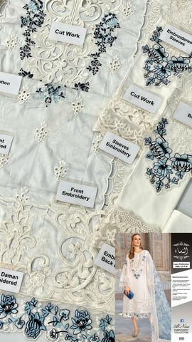 Maria B Cotton Suit - Yumnaz