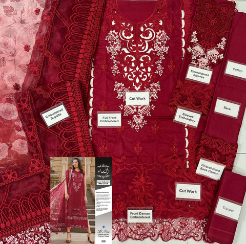 Maria B Cotton Suit - Yumnaz
