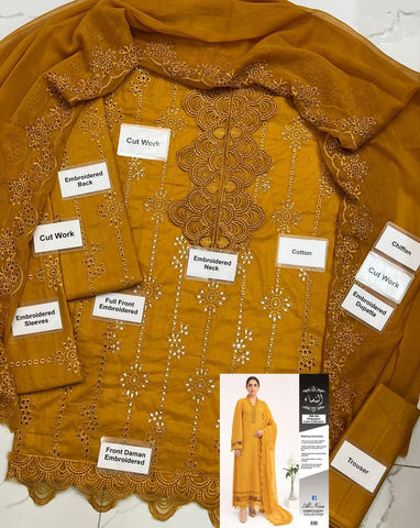 Maria B Cotton Suit - Yumnaz
