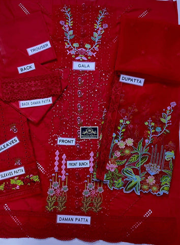Maria B Cotton Suit - Yumnaz