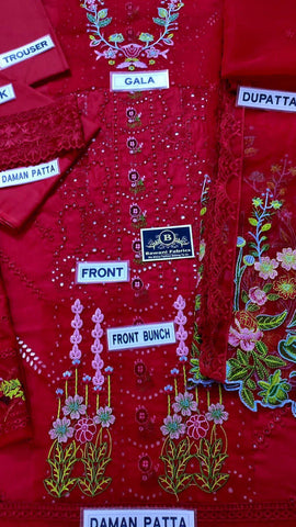 Maria B Cotton Suit - Yumnaz