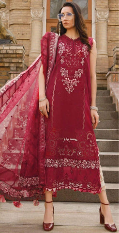 Maria B Cotton Suit - Yumnaz