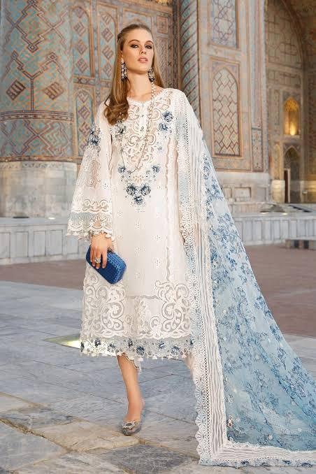 Maria B Cotton Suit - Yumnaz