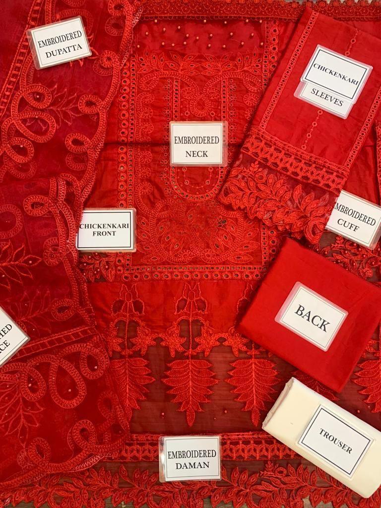 Maria B Lawn Suit - Yumnaz