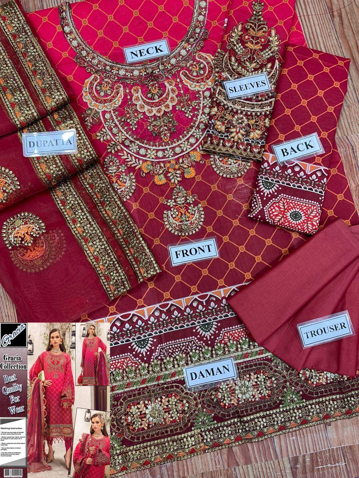 Maria B Lawn Suit - Yumnaz