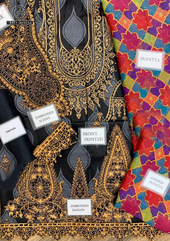 Maria B Lawn Suit - Yumnaz