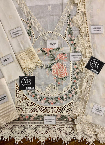 Maria B Lawn Suit - Yumnaz