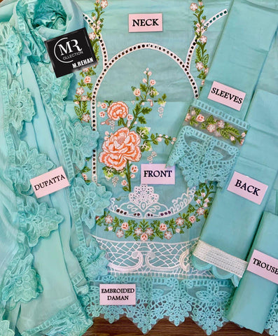 Maria B Lawn Suit - Yumnaz