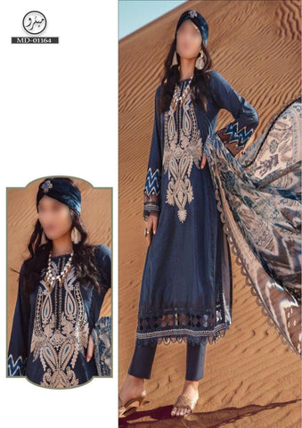 Maria B Lawn Suit - Yumnaz