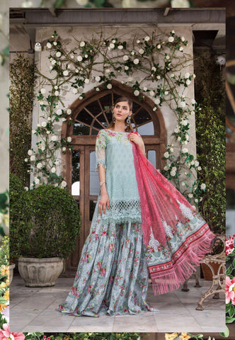 Maria B Lawn Suit - Yumnaz