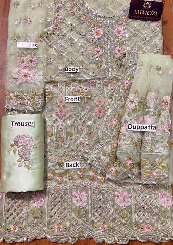 Maria B Net Bridal Suit