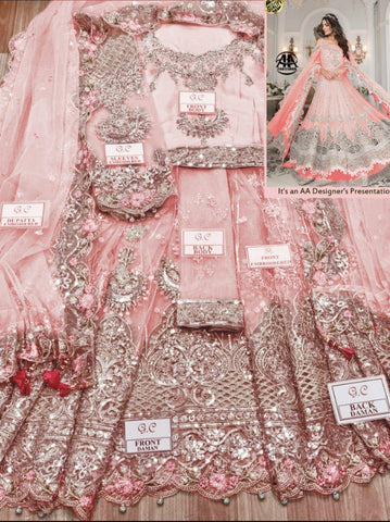 Maria B Net Bridal Suit - Yumnaz