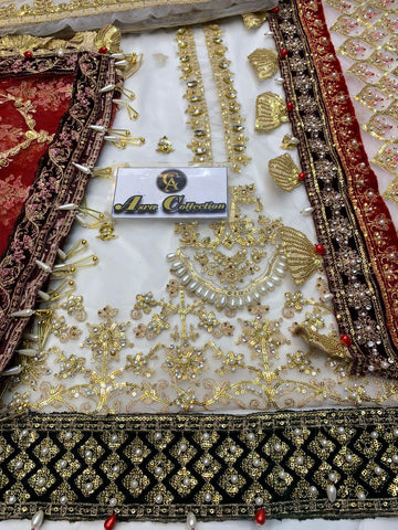 Maria B Net Bridal Suit