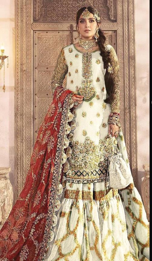 Maria B Net Bridal Suit