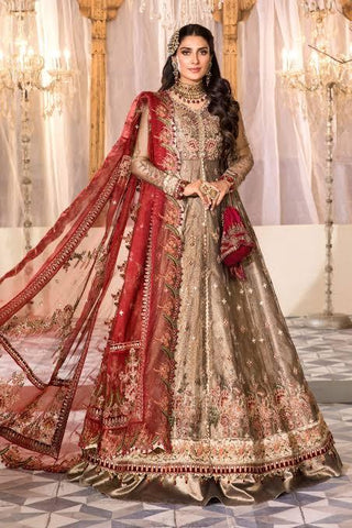 Maria B Net Bridal Suit - Yumnaz