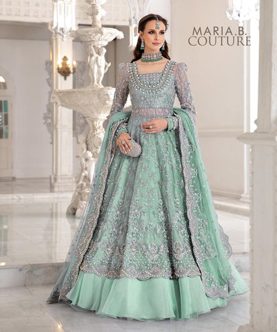 Maria B Net Frock - Yumnaz