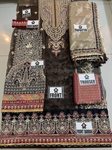Maria B Net Suit - Yumnaz