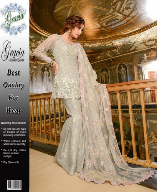 Maria B Net Suit - Yumnaz