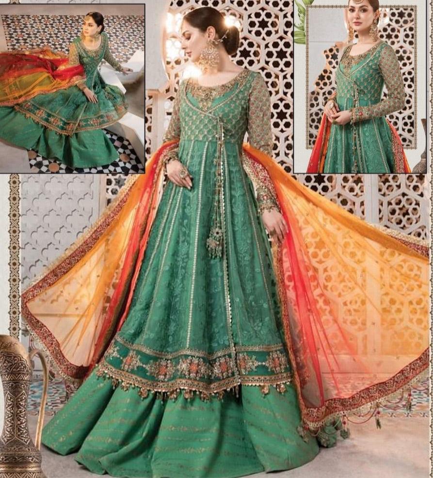 Maria B Organza Bridal Suit