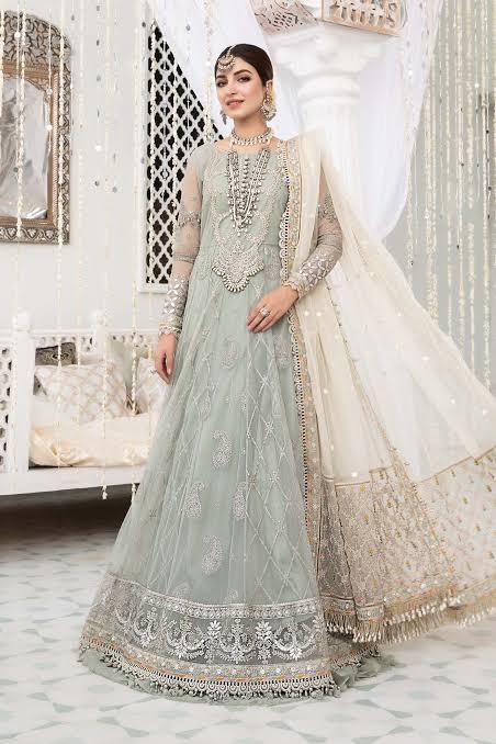 Maria B Organza Maxi - Yumnaz
