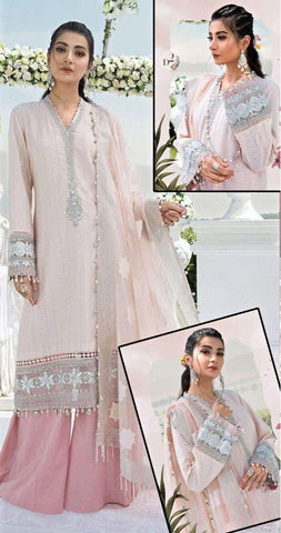 Maria B Organza Suit - Yumnaz