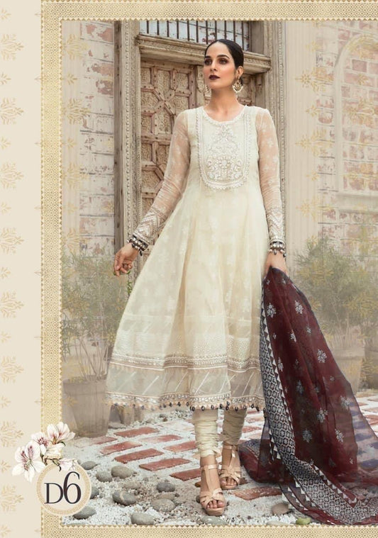 Maria B Organza Suit - Yumnaz